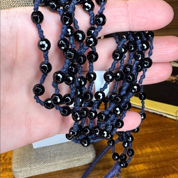 Chan Luu Black Layered Necklace - Picture 5 of 6